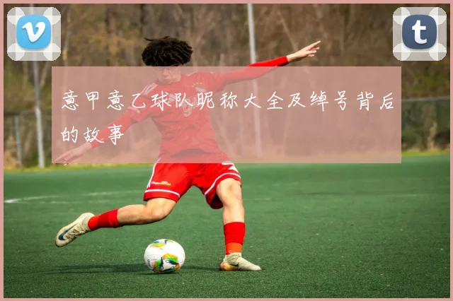 意甲意乙球队昵称大全及绰号背后的故事