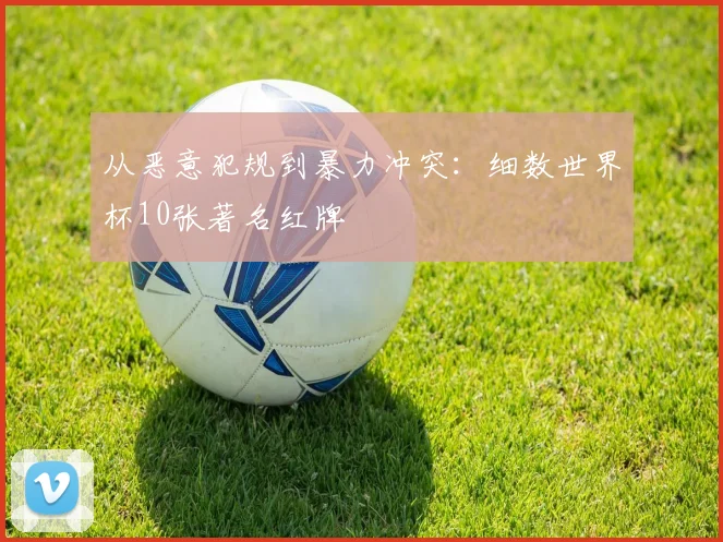 从恶意犯规到暴力冲突：细数世界杯10张著名红牌