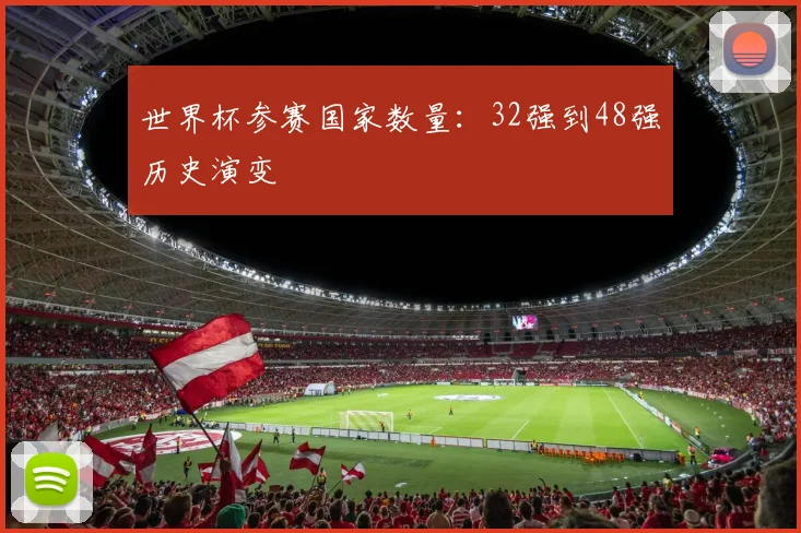 世界杯参赛国家数量：32强到48强历史演变